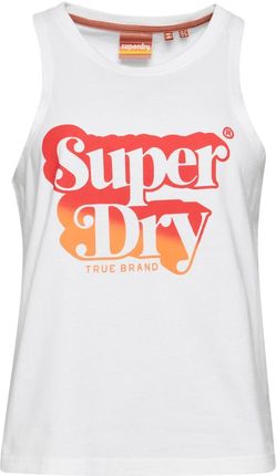 Damska Koszulka Superdry Vintage Shadow Vest Top W6011587A01C – Beżowy