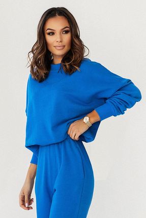 Niebieska bluza oversize Morelli -  M/L