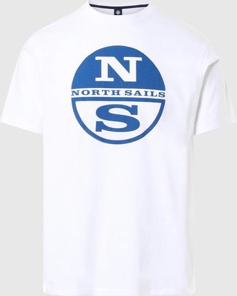 Męska Koszulka z krótkim rękawem North Sails SS T-Shirt With Graphic 692837-0101 – Biały