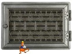 Zdjęcie Parkanex Kratka Stylowa Z Żaluzją 210x320Mm Grafit - Bielsko-Biała