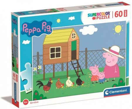 Clementoni 60El. Maxi Super Color Peppa Pig 26590