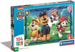 Zdjęcie Clementoni 104El. Super Kolor Paw Patrol 27177 - Bielsko-Biała