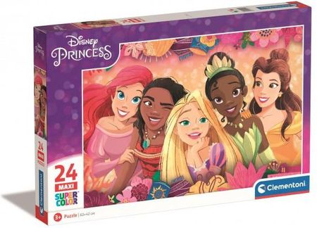 Clementoni 24El. Maxi Super Kolor Disney Princess 24241