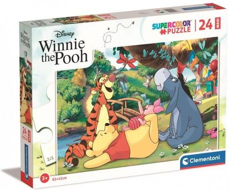 Clementoni 24El. Maxi Super Kolor Disney Winnie The Pooh 24247
