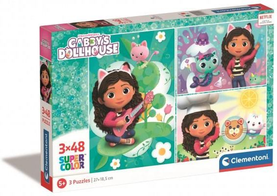 Clementoni 3W1 Super Color Gabby'S Dollhouse 25290 - Ceny i opinie ...