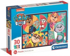 Zdjęcie Clementoni 30El. Super Kolor Paw Patrol 20275 - Marki