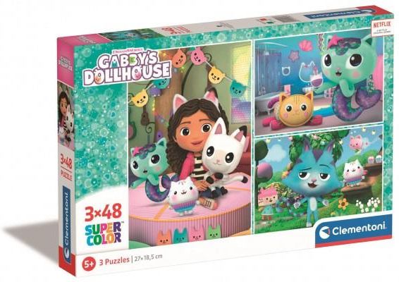 Clementoni 3W1. Super Color Gabby'S Dollhouse 25289 - Ceny i opinie ...