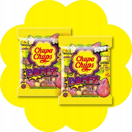 Chupa Chups Kwaśne Żelki Sour Bombs 2x90g - Ceny i opinie - Ceneo.pl