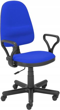 Krzesło Biurowe Obrotowe Bravo Gtp Niebieskie Ns
