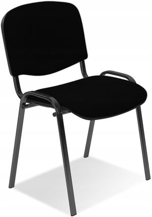 Krzesło Konferencyjne Biurowe Iso Czarne Nowy Styl
