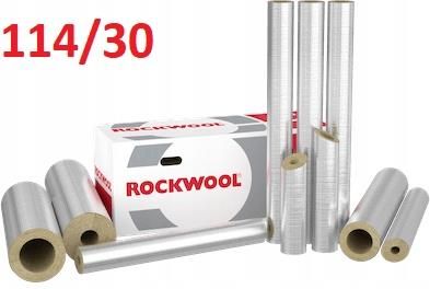 Rockwool Otulina Wełna 114/30 800 Alumb 267588