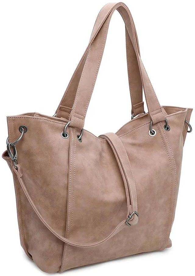 Fritzi Aus Preussen Damen Izzy02 Canvas Shopper, Rosa Leo, Tamaño único