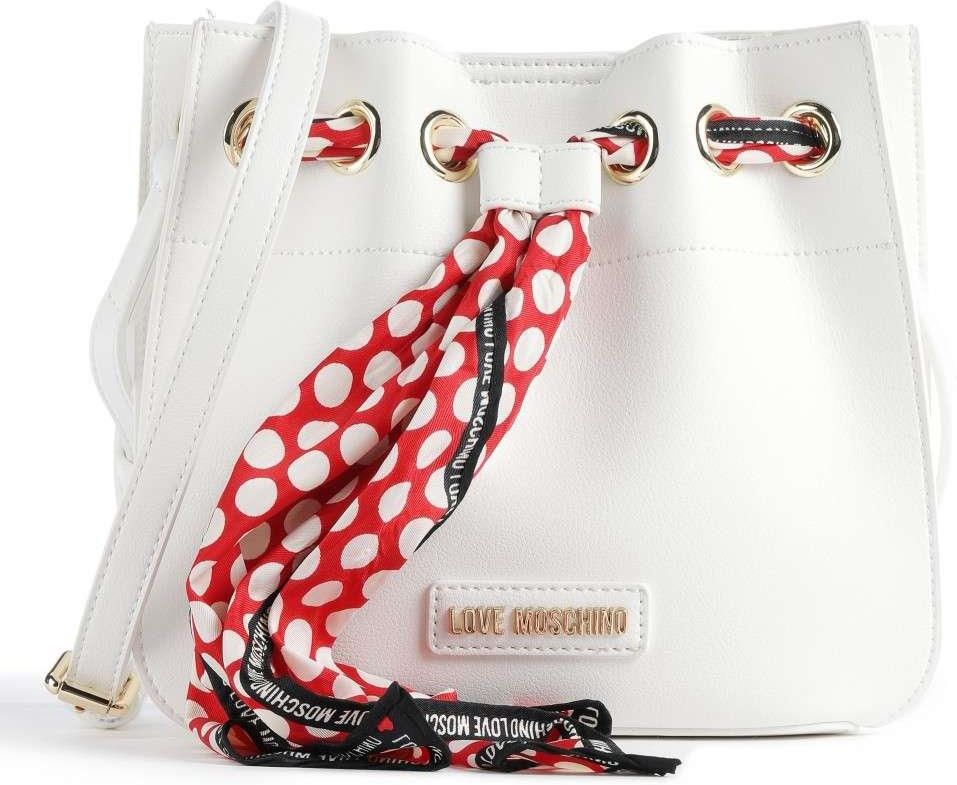 Love Moschino Torba przez ramię biały Ceny i opinie Ceneo.pl
