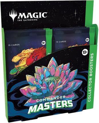 Wizards of the Coast Magic The Gathering Commander Masters Collector Booster Display (4)