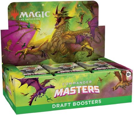 Wizards of the Coast Magic The Gathering Commander Masters Draft Booster Display (24)