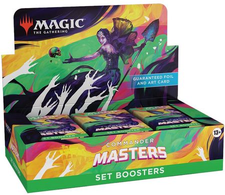 Wizards of the Coast Magic The Gathering Commander Masters Set Booster Display (24)