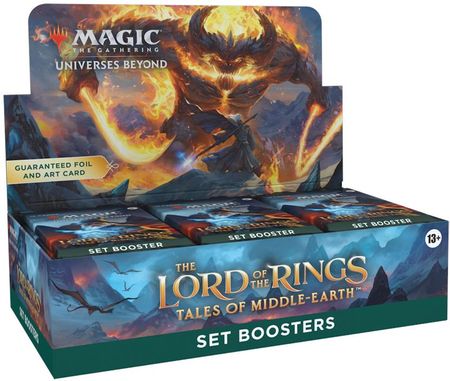 Wizards of the Coast Magic The Gathering The Lord of the Rings Tales of Middle-earth Set Booster Display (30)