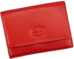 Portfel damski EL FORREST 245-47 w kolorze czerwonym - elegancki i funkcjonalny must-have każdej kobiety