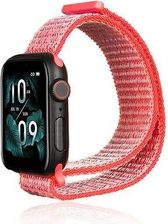 Zdjęcie Pasek BELINE Nylon do Apple Watch 2/3/4/5/6/7/8/SE/SE 2 (38/40/41mm) Różowy - Kęty