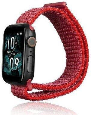 Pasek BELINE Nylon do Apple Watch 2/3/4/5/6/7/8/SE/SE 2 (38/40/41mm) Czerwony
