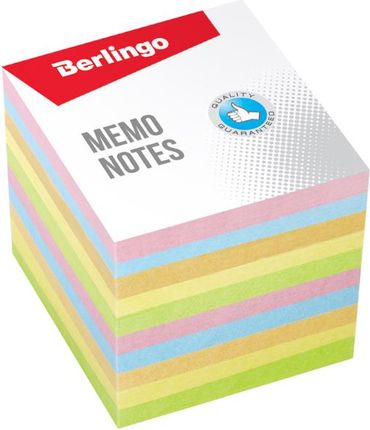 Kostka Nieklejona Berlingo Kolorowa Pastel 90X90X90Mm 1000 Kartek
