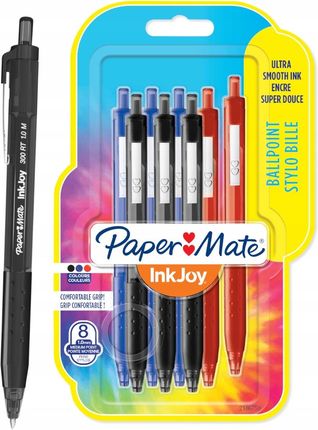 Długopis Automatyczny Paper Mate Inkjoy 300Rt 8X