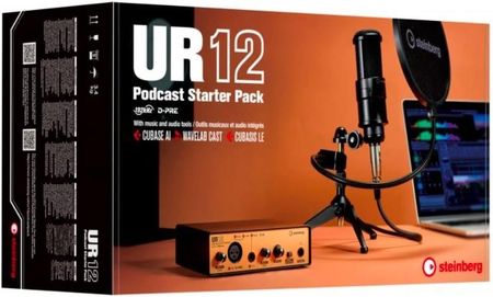 STEINBERG UR12 B PS PACK - UR12 Podcast Starter Pack - Ceny