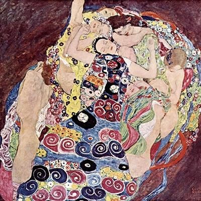 Fedkolor Obraz Virgins Gustav Klimt 20X20