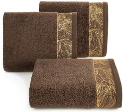 Zdjęcie Eurofirany Ręcznik Agis 50X90 Brązowy Liście Frotte 400G/M2 - Wrocław