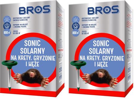 Odstraszacz Kretów, Sonic Solarny Bros Solarny - 2szt.