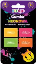 Zdjęcie Zestaw gumek neonowych STRIGO 4 sztuki - Rypin
