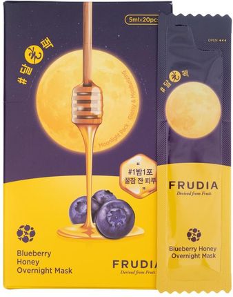 Frudia Honey Blueberry Nawilżająca Maseczka Na Noc Do Cery Wrażliwej I Suchej 20x5 ml
