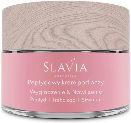 Slavia Cosmetics Peptydowy Krem Pod Oczy Wygładzenie & Nawilżenie 30 ml