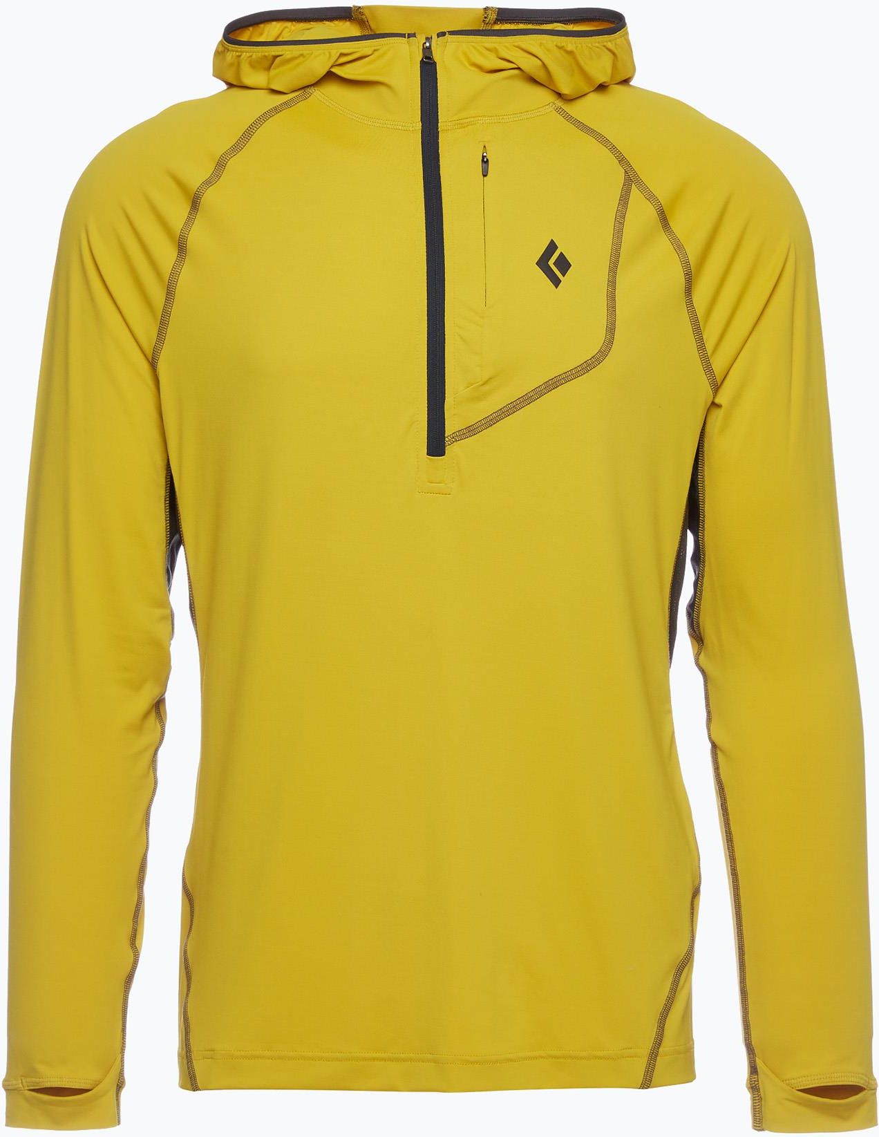Black Diamond Bluza Trekkingowa Męska Alpenglow Pro Hoody Żółta Ap7520827006 Ceny i opinie
