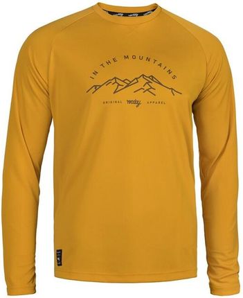 Rocday Koszulka Rowerowa Mtb Męska Jersey Mount Żółty