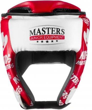 Masters Fight Equipment Mje Ktop Pu Km Kask Treningowy Czerwony