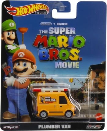 Hot Wheels Premium CAR Super Mario Movie Plumber DMC55 HKC19