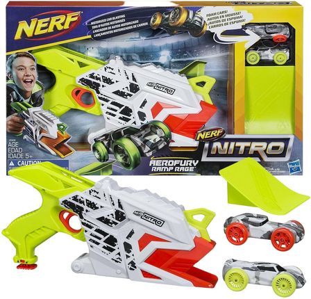 Hasbro Nerf Nitro wyrzutnia dla 2 autek + rampa 16944