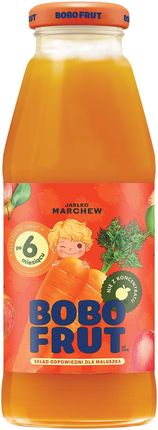 Bobo Frut nektar owocowo-warzywny jabłko marchewka dla niemowląt po 6 miesiącu życia 300ml