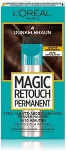 L’Oreal Paris Magic Retouch Permanent Hairline Cover Farba do włosów 4 Dunkelbraun