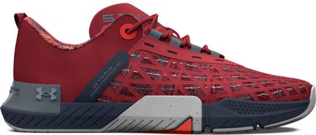 Męskie buty treningowe crossfit Under Armour UA TriBase Reign 5 Q1 - bordowe