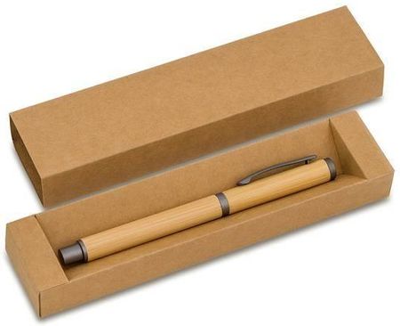 Bambusowy Długopis W Pudełku Machino Beżowy