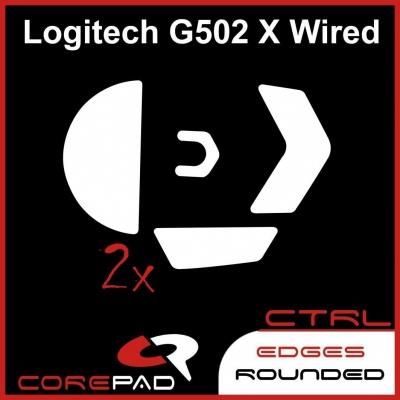 Corepad 2 x Ślizgacze do Logitech G502 X Ctrl (CSC6260)