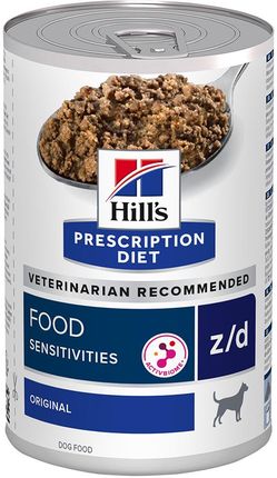 Hill'S Pd Z/D Food Sensitivities Original Mokra Karma Dla Psa 24X370G