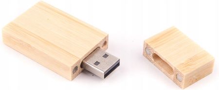 Memorabbit Drewniany Jasny Klon Szeroki 512 Mb (DS0405)