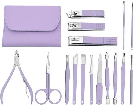 Gepard Zestaw Manicure Cążki Nożyczki Zestaw Do Manicure Solingen 42069-Purple