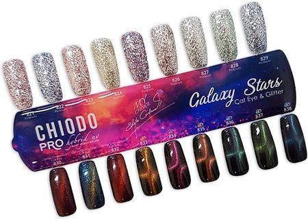 Chiodopro Chiodo Pro Wzornik Galaxy Stars Cat Eye & Glitter