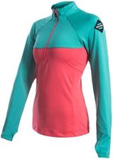 Sensor Damska Bluza Funkcjonalna Coolmax Thermo Coral/Zielona