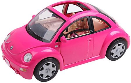 Barbie【バービー】VOLKSWAGEN NEW BEETLE Barbie Volkswagen New Beetle : Amazon.pl: Zabawki