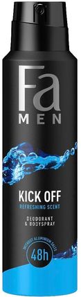 Fa Men Kick Off 48H Dezodorant W Sprayu O Odświeżającym Zapachu 150 ml